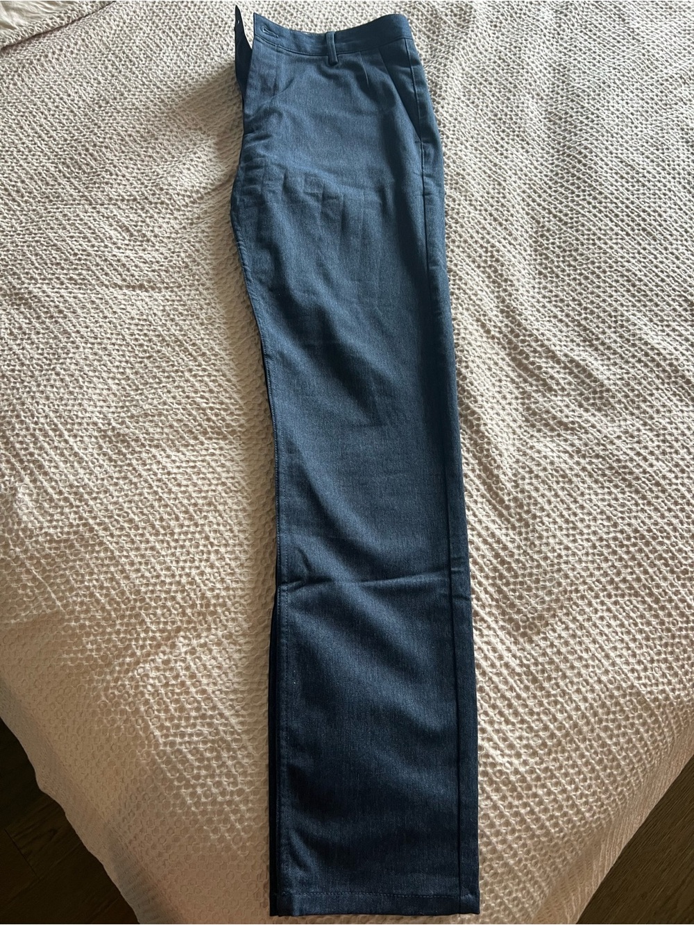 Zara Men's Slim Dress Pants in Navy